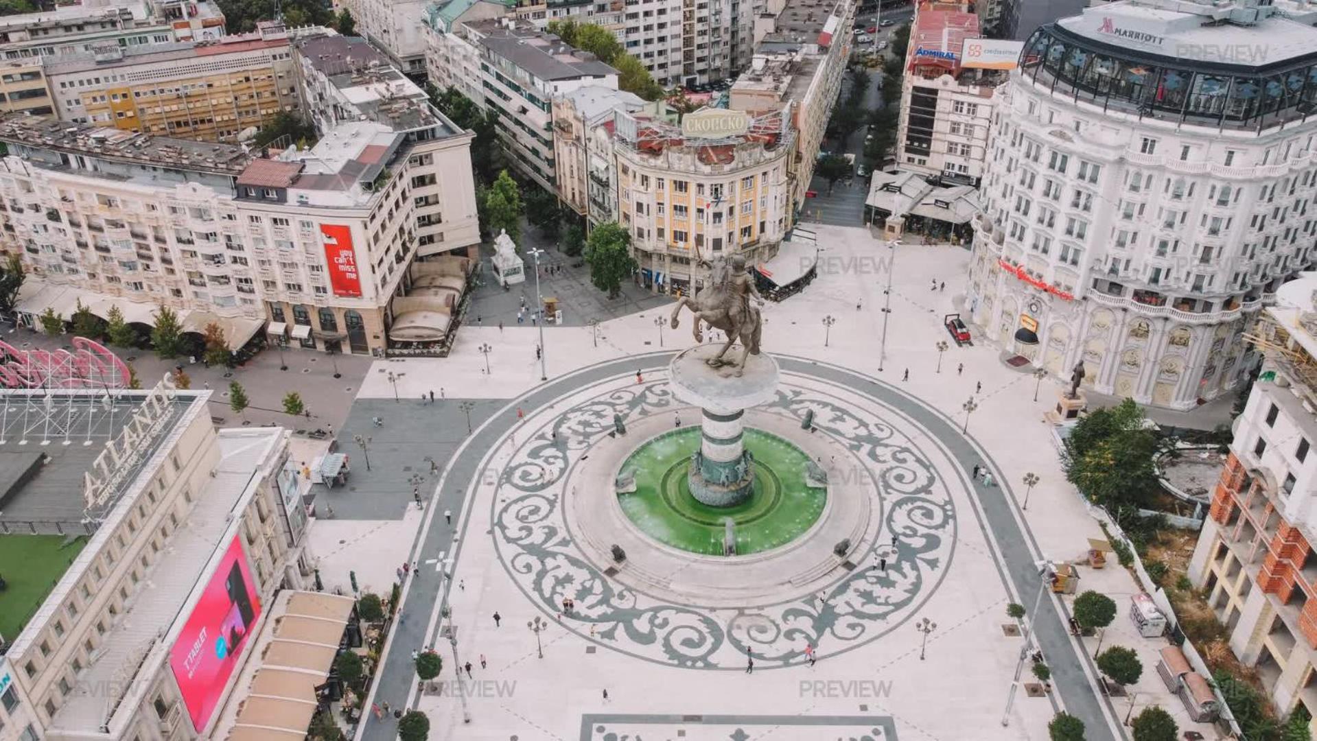 Cinema Vardar Apartment Skopje Esterno foto